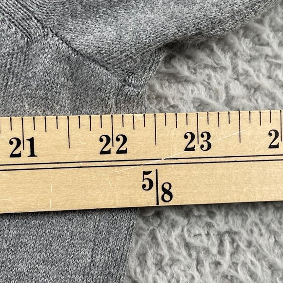 Hugo Boss Sweater Mens Large Grey Midler VNeck Regular Fit Pullover - Picture 4 of 9